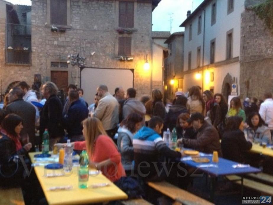 Cena in piazza per FondAzione
